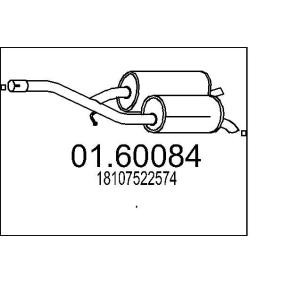 Endschalldämpfer 01.60084