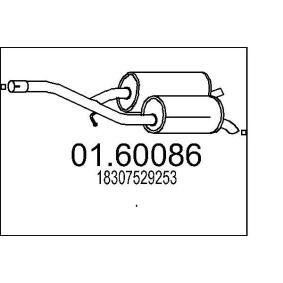 Endschalldämpfer 01.60086