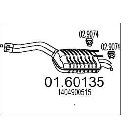 Endschalldämpfer 01.60135