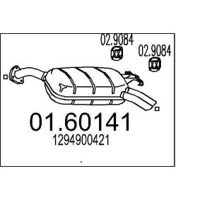 Endschalldämpfer 01.60141