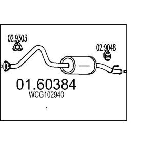 Acquista Marmitta da MTS online per Defender Pick-up (L316) a prezzi moderati