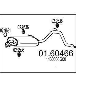 SUZUKI Endschalldämpfer von MTS
