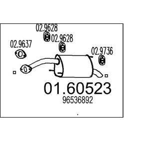 Endschalldämpfer 01.60523