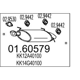 Endschalldämpfer 01.60579
