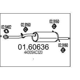 Endschalldämpfer 01.60636