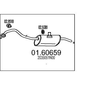 Endschalldämpfer 01.60659
