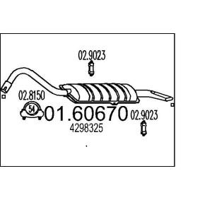 Endschalldämpfer 01.60670