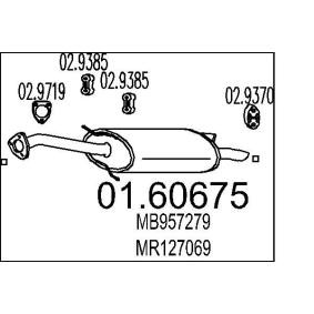 MITSUBISHI Endschalldämpfer von MTS