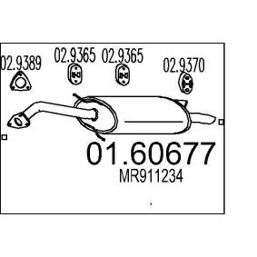 MITSUBISHI Endschalldämpfer von MTS