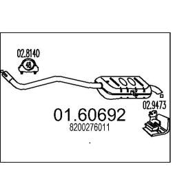 Endschalldämpfer 01.60692