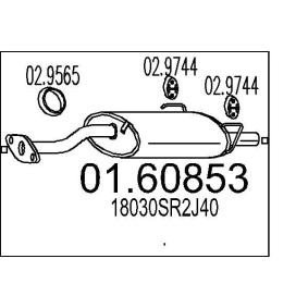Endschalldämpfer 01.60853