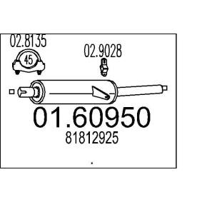 Endschalldämpfer 01.60950