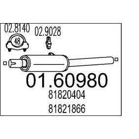 Endschalldämpfer 01.60980