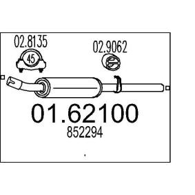 Endschalldämpfer 01.62100