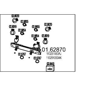 Endschalldämpfer 01.62870 VOLKSWAGEN KAEFER von MTS