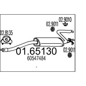 Endschalldämpfer 01.65130