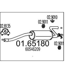 Endschalldämpfer 01.65180