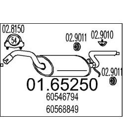 Endschalldämpfer 01.65250
