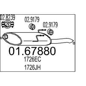 Endschalldämpfer 01.67880