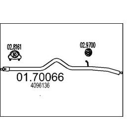 Abgasrohr 01.70066