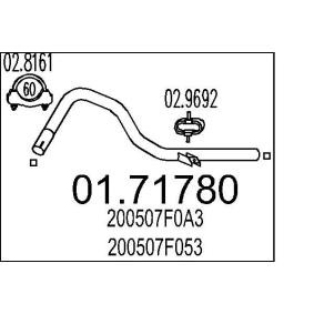Abgasrohr 01.71780