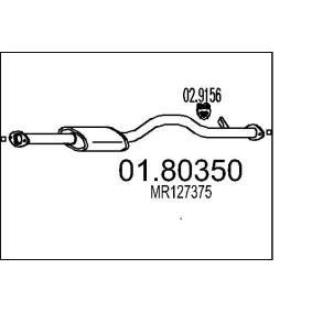 Acquista Marmitta centrale da MTS 01.80350 a buon mercato per soli 62,72 €