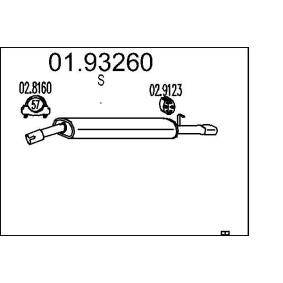 Endschalldämpfer 01.93260