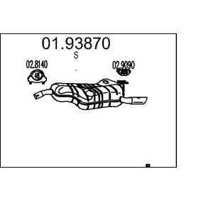 Endschalldämpfer 01.93870