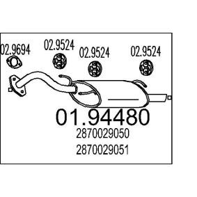 Endschalldämpfer 01.94480