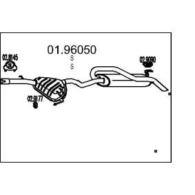 Endschalldämpfer 01.96050