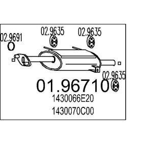 Endschalldämpfer 01.96710