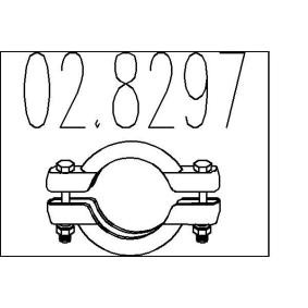 Auspuffschelle 02.8297