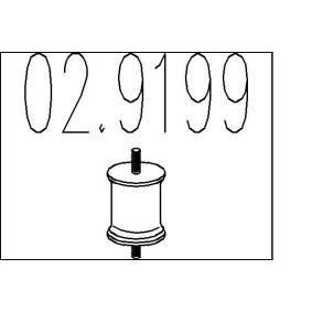 Köp Gummibuffert, ljuddämopare av MTS 02.9199 till det låga priset 11595,68 kr