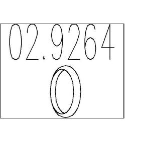Dichtring, Abgasrohr 02.9264