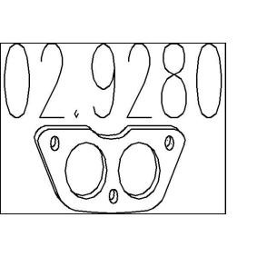 Dichtung, Abgasrohr 02.9280