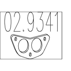 Dichtung, Abgasrohr 02.9341