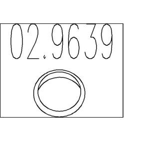Dichtring, Abgasrohr 02.9639