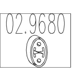 Köp Gummibuffert, ljuddämopare av MTS 02.9680 till det låga priset 60,76 kr