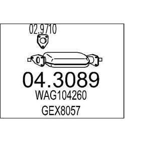 Katalysator 04.3089