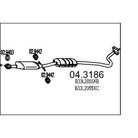 Acquista Catalizzatore da MTS 04.3186 a buon mercato per soli 883,42 €