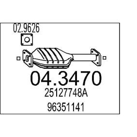 Acquista Catalizzatore da MTS 04.3470 a buon mercato per soli 291,75 €