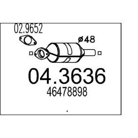 Katalysator 04.3636