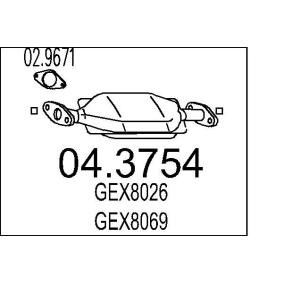 Katalysator 04.3754