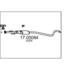 Achetez des Filtre à particules MTS 17.00064 à prix pour 892,85 €