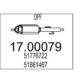 Compre Filtro de partículas da MTS 17.00079 a um preço baixo por 379,00 €