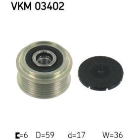 Köp Frihjulskoppling, generator av SKF VKM 03402 till det låga priset 362,93 kr