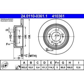 Bremsscheibe von ATE