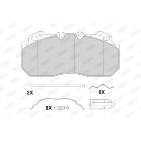 Achetez des Plaquettes de frein BERAL 2909028004145724 à prix pour 166,99 €
