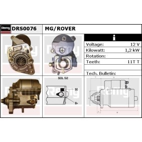Anlasser DRS0076 von DELCO REMY günstig für 707,40 € online kaufen