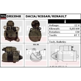Anlasser für LADA von DELCO REMY